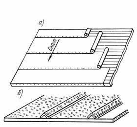 Толевая однослойная кровля